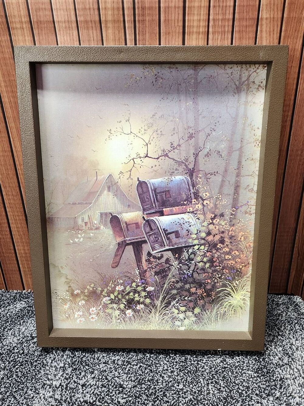 VTG ANDRES ORPINAS COUNTRY HOME FRAMED #A77